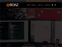 Tablet Screenshot of boazmns.com